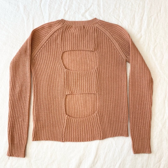 Jack by BB Dakota by Steve Madden Percival Sweater in Rose Dawn - Picture 7 of 10
